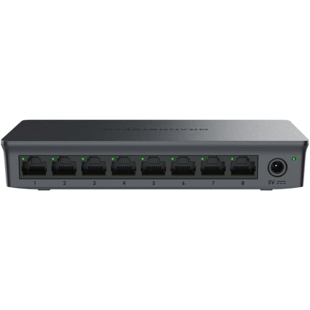 Grandstream GWN7701 8-Port Gigabit Unmanaged Network Switch Reliable Plug and Play Connectivity