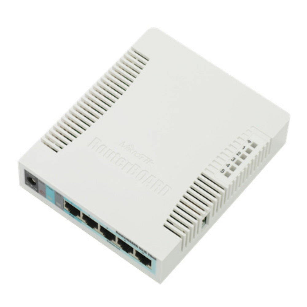 MikroTik hAP 951Ui-2HnD Wireless N Router with PoE Output and 5 Ethernet Ports