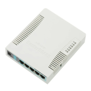 MikroTik hAP Wireless N 300Mbps Single-Band Router with PoE Output and Gigabit WAN